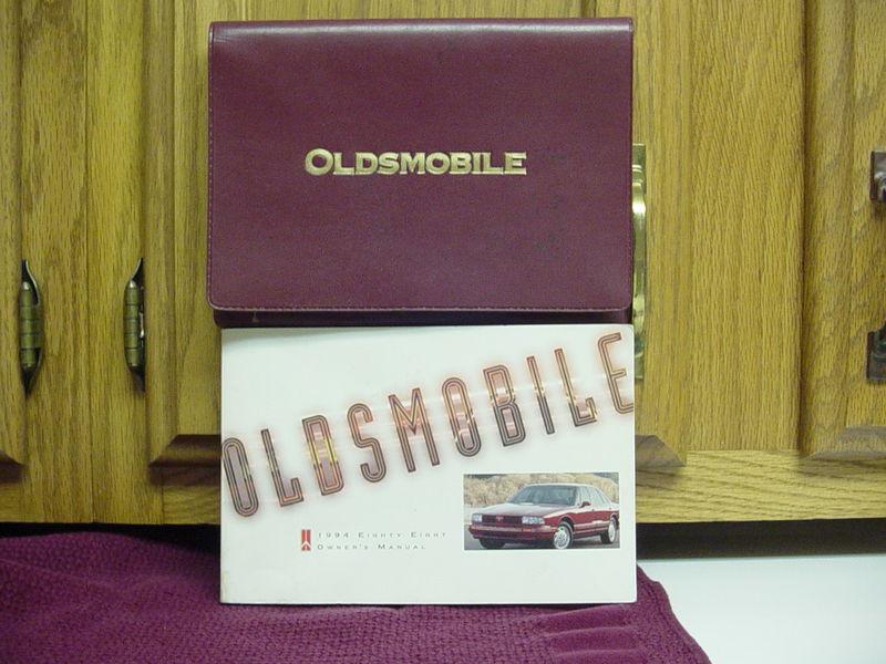 1994 oldsmobile, eighty eight owners manual 