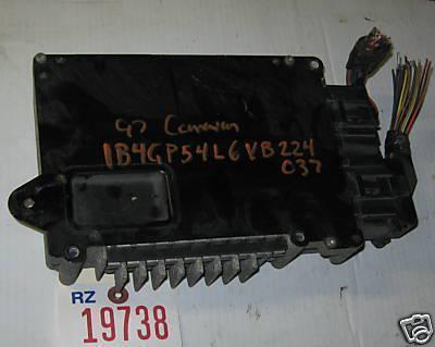 Dodge 97 caravan voyager engine computer ecu ecm 1997