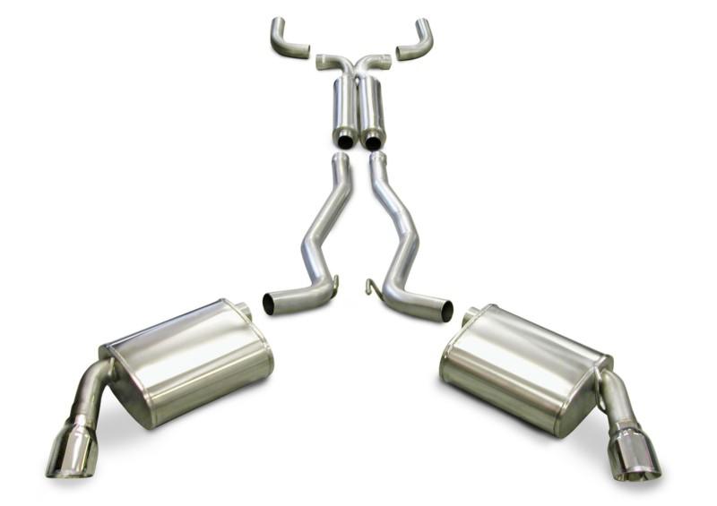 Corsa performance 14954 sport cat-back exhaust system 10-13 camaro