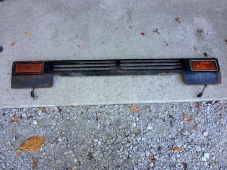 1972 ih scout turn signal panel lower valance  