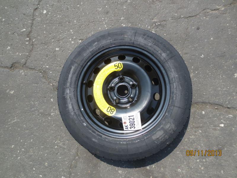 Volkswagen passat emergency spare tire wheel oem 2009-2010-2011-2012-2013