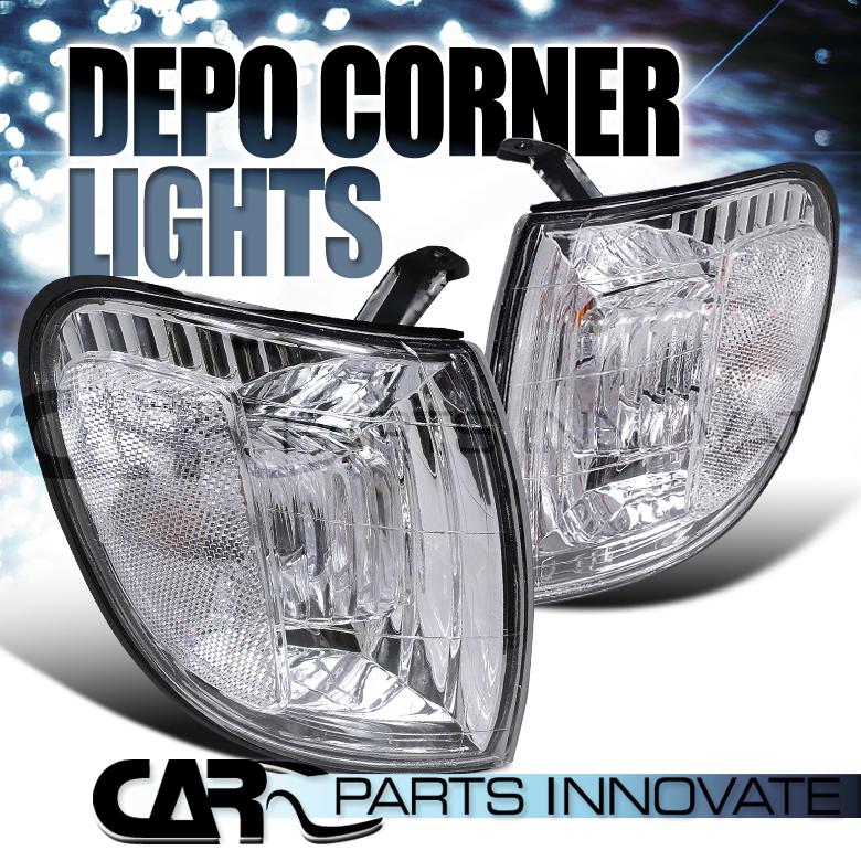 2000-2004 toyota tundra clear corner lights turn signal lamp