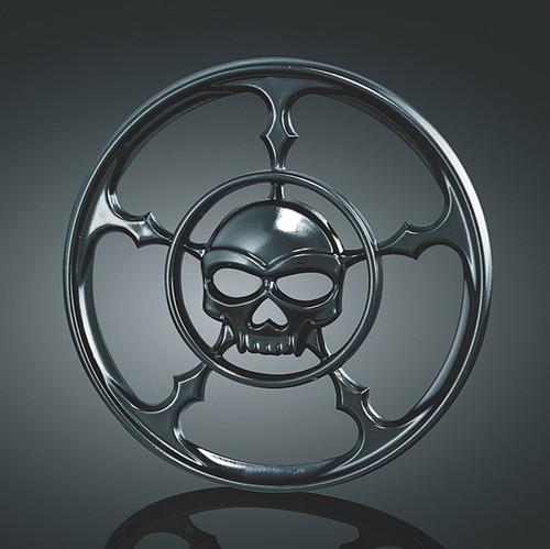 Kuryakyn 3714 zombie black air cleaner medallion