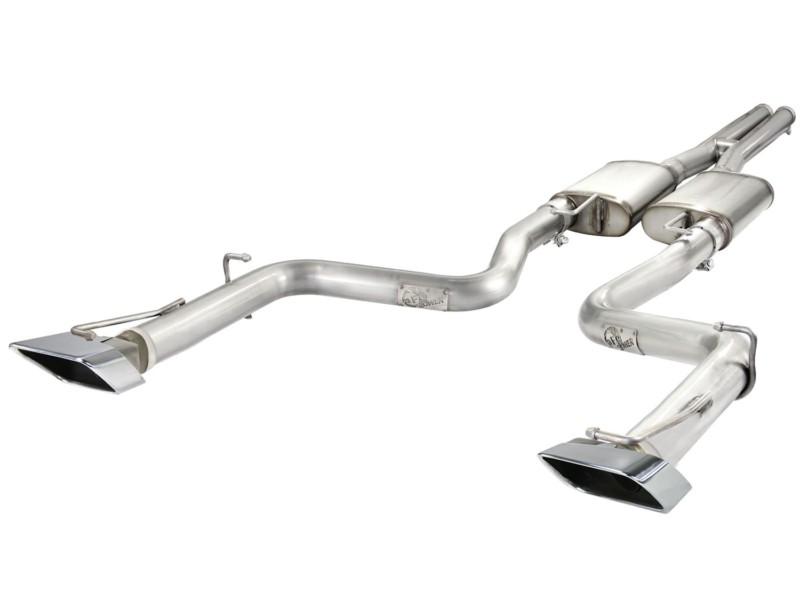 Afe power 49-42028 machforce xp cat-back ss-409 exhaust system 08-12 challenger