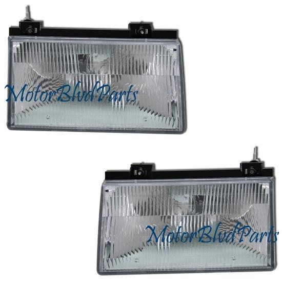 92-94 tempo/topaz headlights headlamps pair left+right