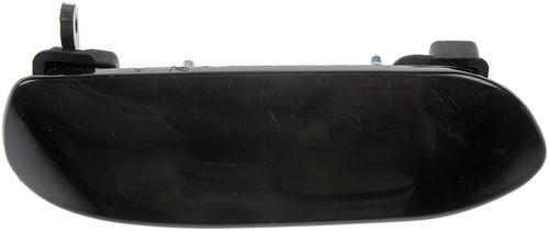 Ext door handle front left mustang black smooth platinum# 1150805