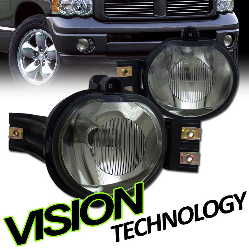 04-06 durango new body style smoke lens fog lights lamps+switch+wire+bulbs lh+rh