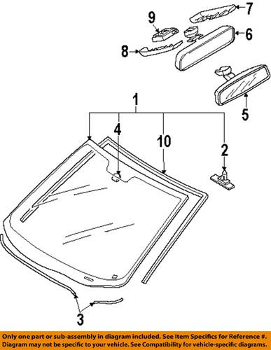 Mazda oem bp4k665g0b electrical-rain sensor