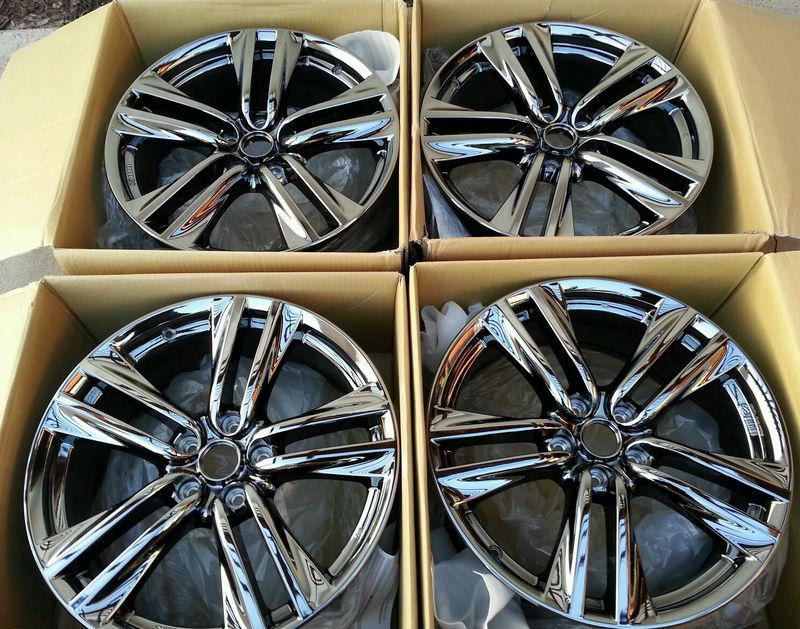 19" factory oem infinite m45 m35 g37 g35 wheels nissan 350z 370z 18 17