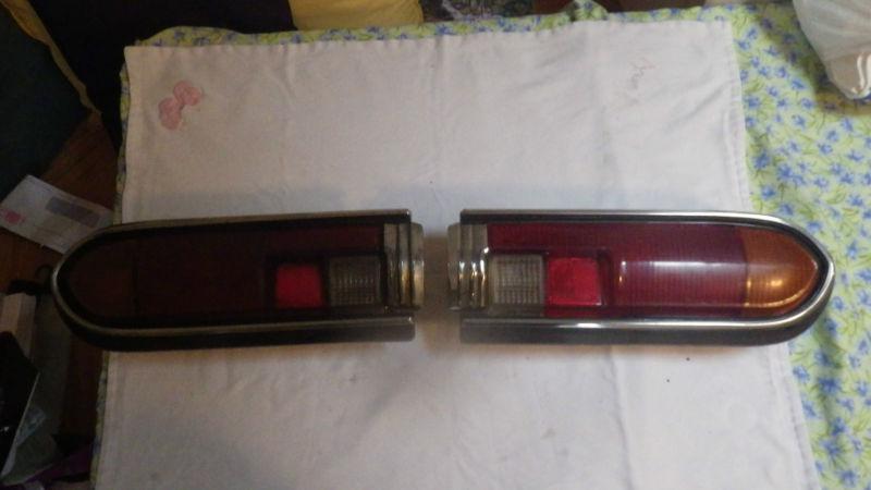  pair of datsun b210 sedan 74 75 76 77 78 tail light assemblies