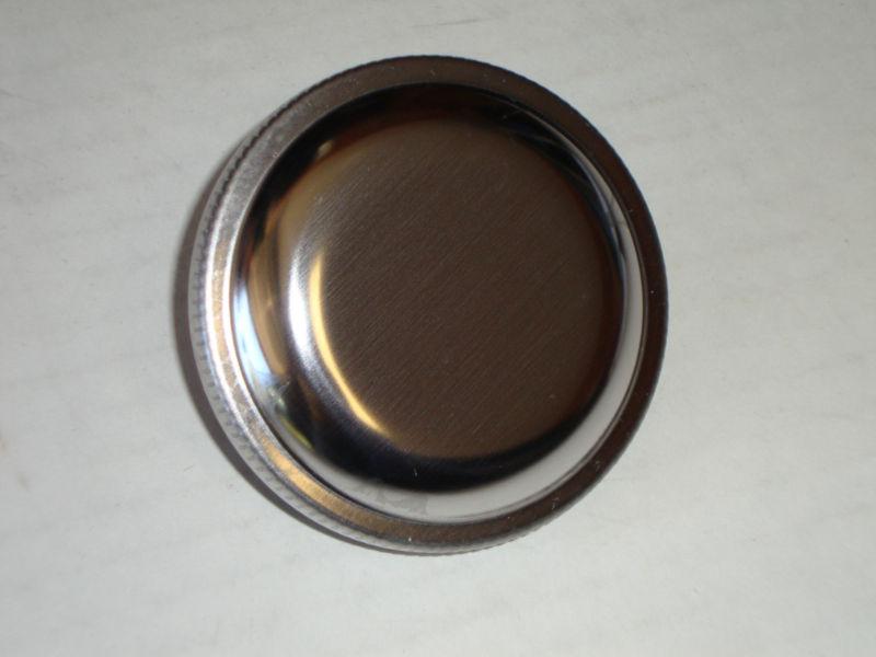 1938-1970 chevy gmc truck, 1951-1970 ford truck gas cap, vented, stainless steel