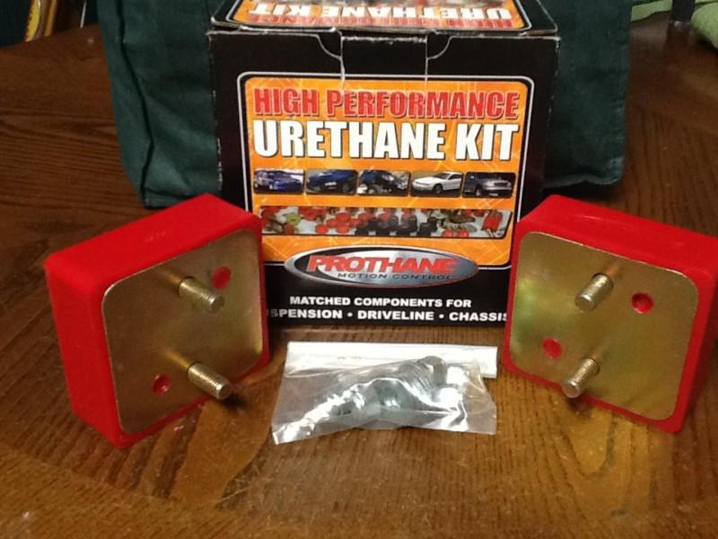 Prothane motor mount kit pair amc 67-92 / jeep v8 engine polyurethane new in box