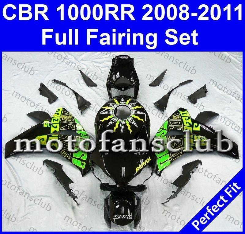 Fit honda cbr1000rr 08 09 10 11 cbr 1000 rr 2008 2009 2010 2011 fairing #42 b