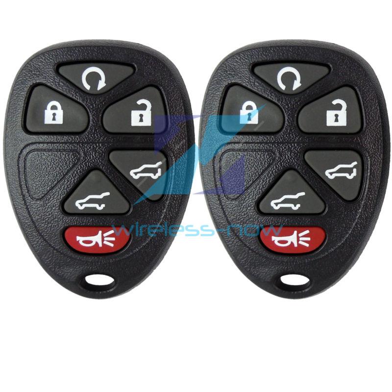 2 new replacement remote start keyless entry key fob transmitter power door gate