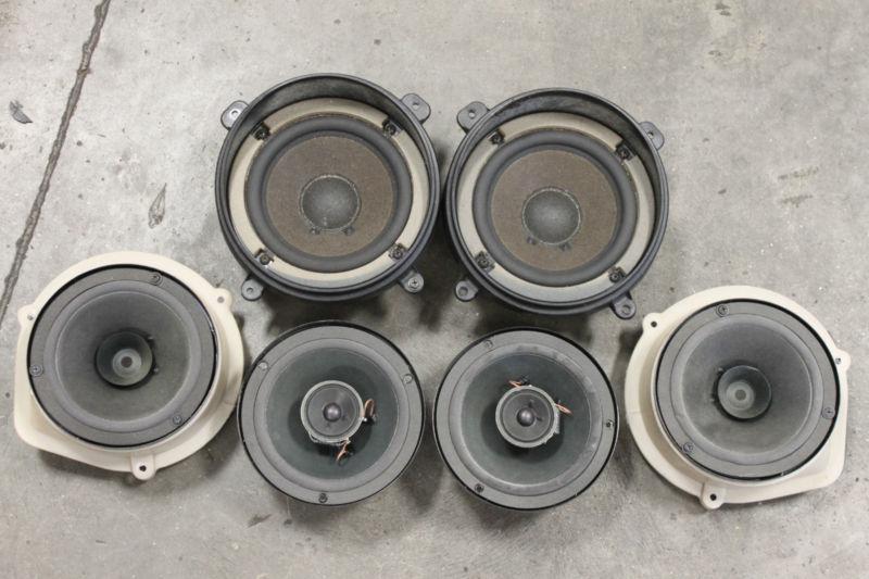 04-06 gto speakers set of 6 used oem gm