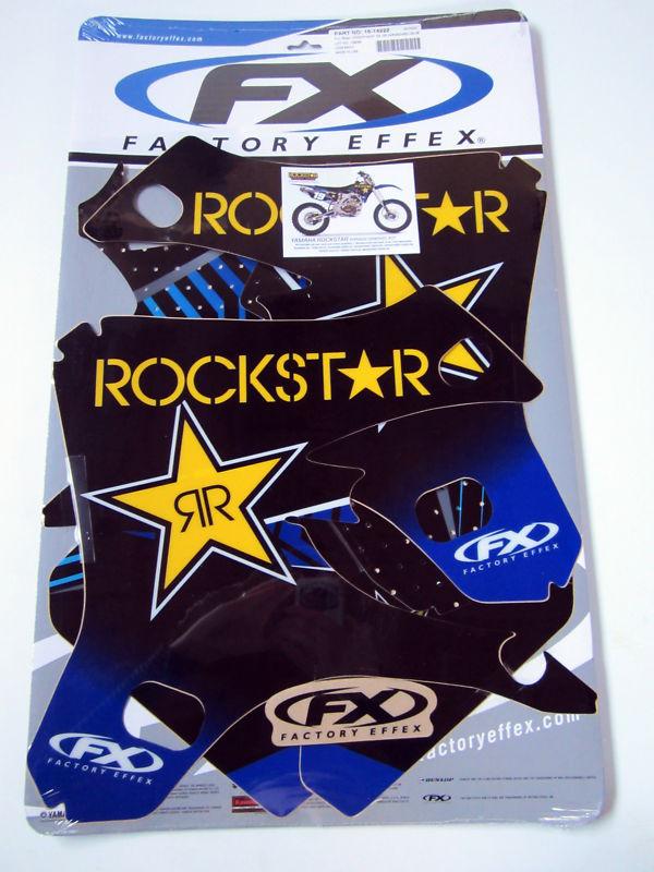 Factory effex rockstar energy graphics yamaha yzf 250 450 03 04 05 wr 05 06 new