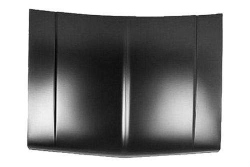 Replace gm1230124c - 82-93 chevy s-10 hood panel truck suv factory oe style part