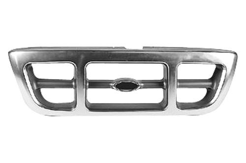 Replace fo1200341pp - 98-00 ford ranger grille brand new car grill oe style