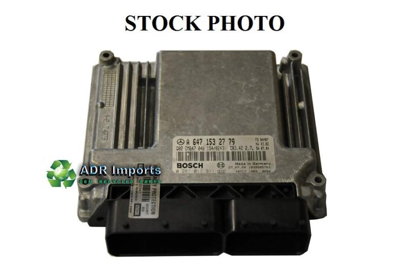 Engine computer ecu 2004 dodge sprinter control module ecm  id a6471532779