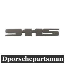 Porsche 911 ('76-'77) decklid emblem "911s" (black)  new #ns