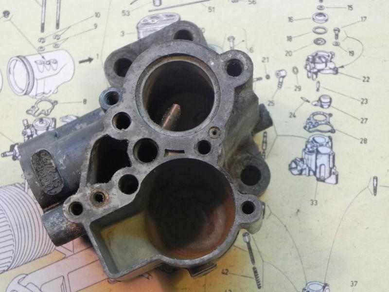 Vespa carburettor body for gs160 or ss180