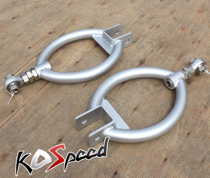 240sx/180sx s13 silvia silver adjustable rear upper camber kit control arm jdm