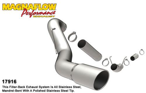 Magnaflow 17916 dodge diesel cummins, 5in. high-output pro series diesel exhaust