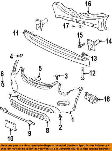 Volkswagen oem n90628902 front bumper & grille-energy absorber bolt