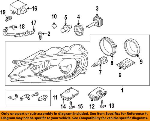 Volkswagen oem 5m0907391 headlamps-ballast