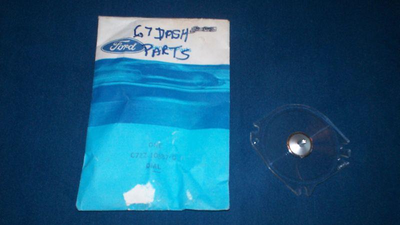 Nos ford 1967 - 68  mustang gauge lens czz-10887-c