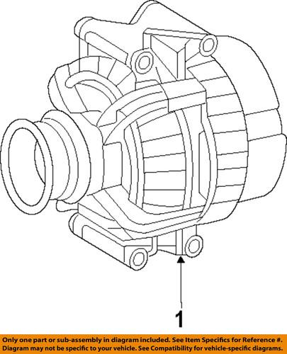 Mopar oem r8022877ab alternator/generator