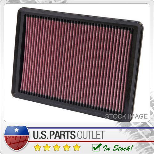 K&n 33-2447 shape: panel (flat) air filter  h-1 in.  l-11 5/8 in.  w-8.313 in.