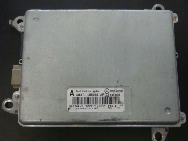 2000-2002 lincoln ls front electronic module # xw4t-13b525-af