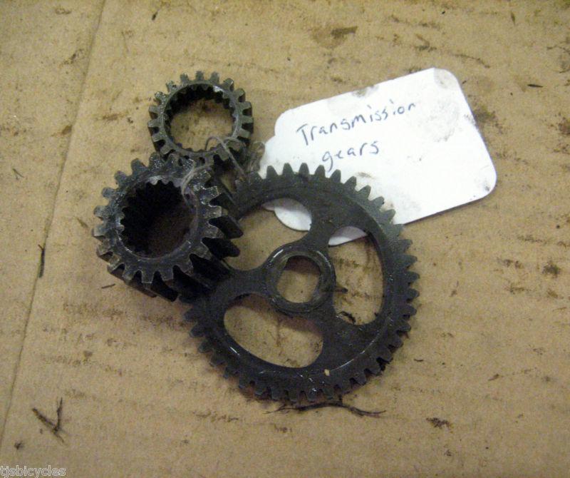 Vintage 1984 200 twin honda motorcycle transmission gears very rare! 3 gears