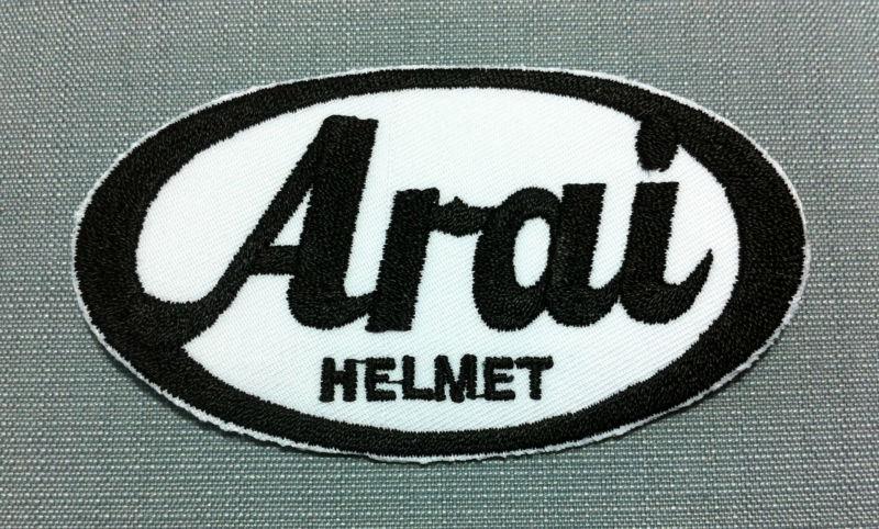 Arai embroidered patch iron on badge motorcycle logo moto biker racing helmet