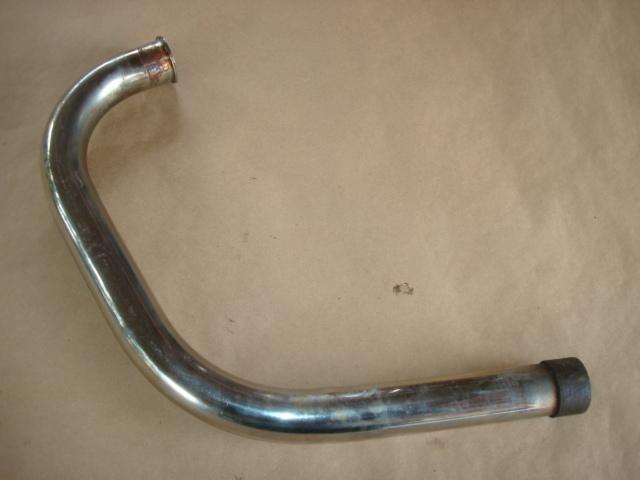 1980 yamaha xs850 exhaust pipe short right #3