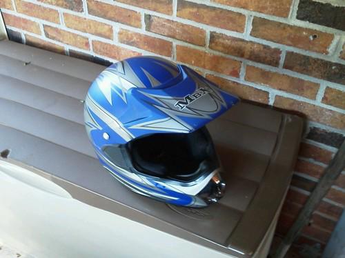 Mbx  motorcycle helmet adult large 