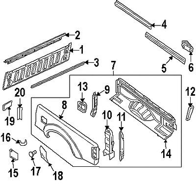 Nissan 78836zp40a genuine oem factory original fuel door spring