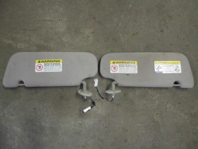 2002 jeep liberty limited sun visor set left right oem 02 03 04