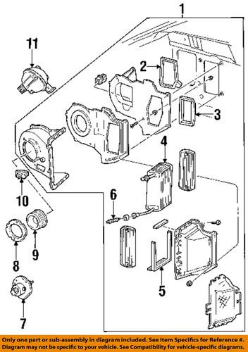 Ford oem 4l5z-19a706-aa hvac blower motor resistor