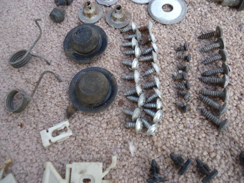1983 Dodge Rampage Hardware Lot Clip Striker Bolt Spring Hook Interior Trim OEM, US $35.00, image 3