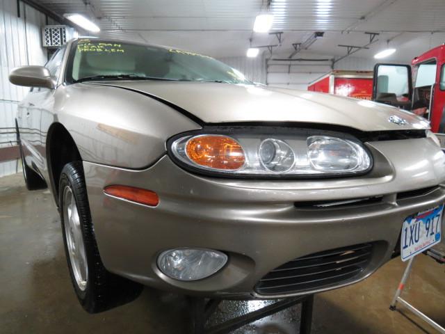 2001 oldsmobile aurora floor center console tan 2492347