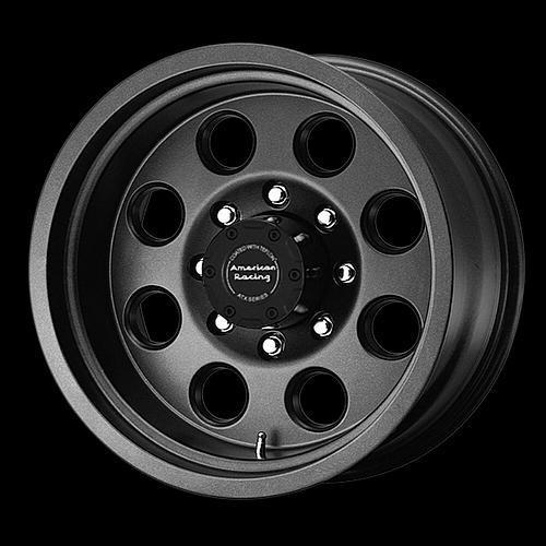 American racing atx ax39815885 mojave wheel 15" x 8" black 5x5.5