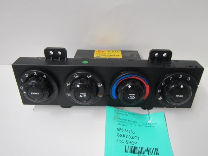 02 03 04 05 sedona temperature control dash mtd 121085