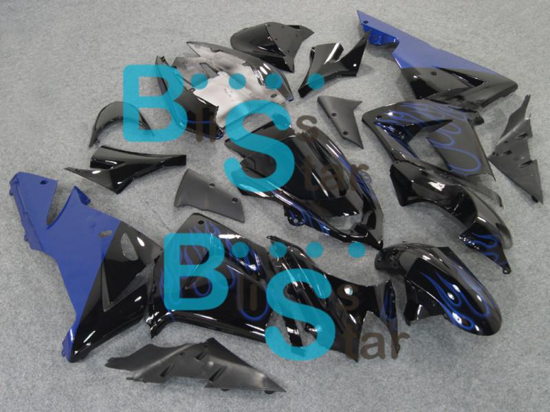 Injection mold abs fairings kit w2 fit for kawasaki zx10r zx 10r 2004-2005 e31