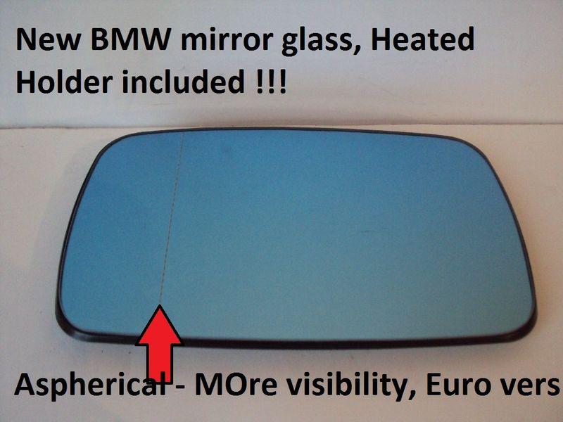 Oem bmw 3/5 series e39/e46 wing heated mirror glass lh/l/left or right/r/rh side