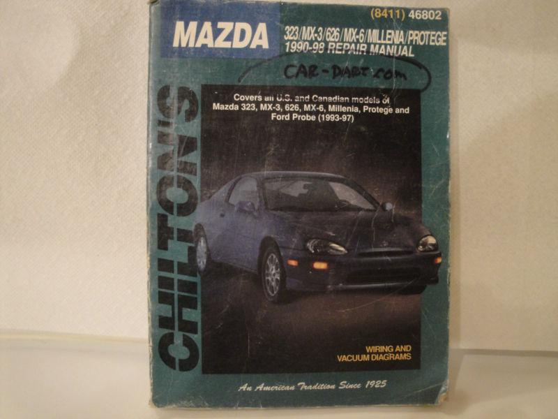 Chilton's repair manual mazda 323/mx-3/626/mx-6/millenea/protege 1990-98 