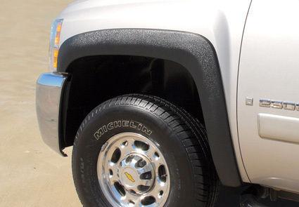 Fender flares - 2007- 2012 chevy silverado 1500 / 2500 / 3500 - textured