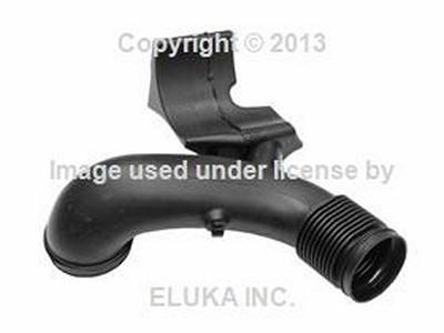 Bmw genuine intake boot with resonator - air mass sensor to air boot e53