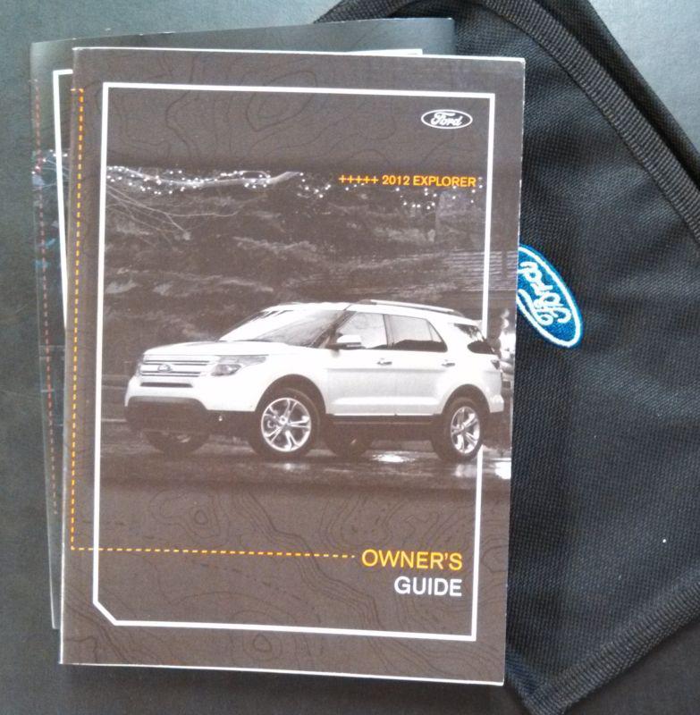 Ford explorer owner's manual (2012)